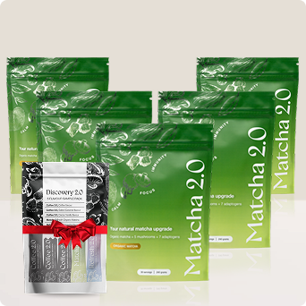 5x MATCHA 2.0 + FREE DISCOVERY PACK