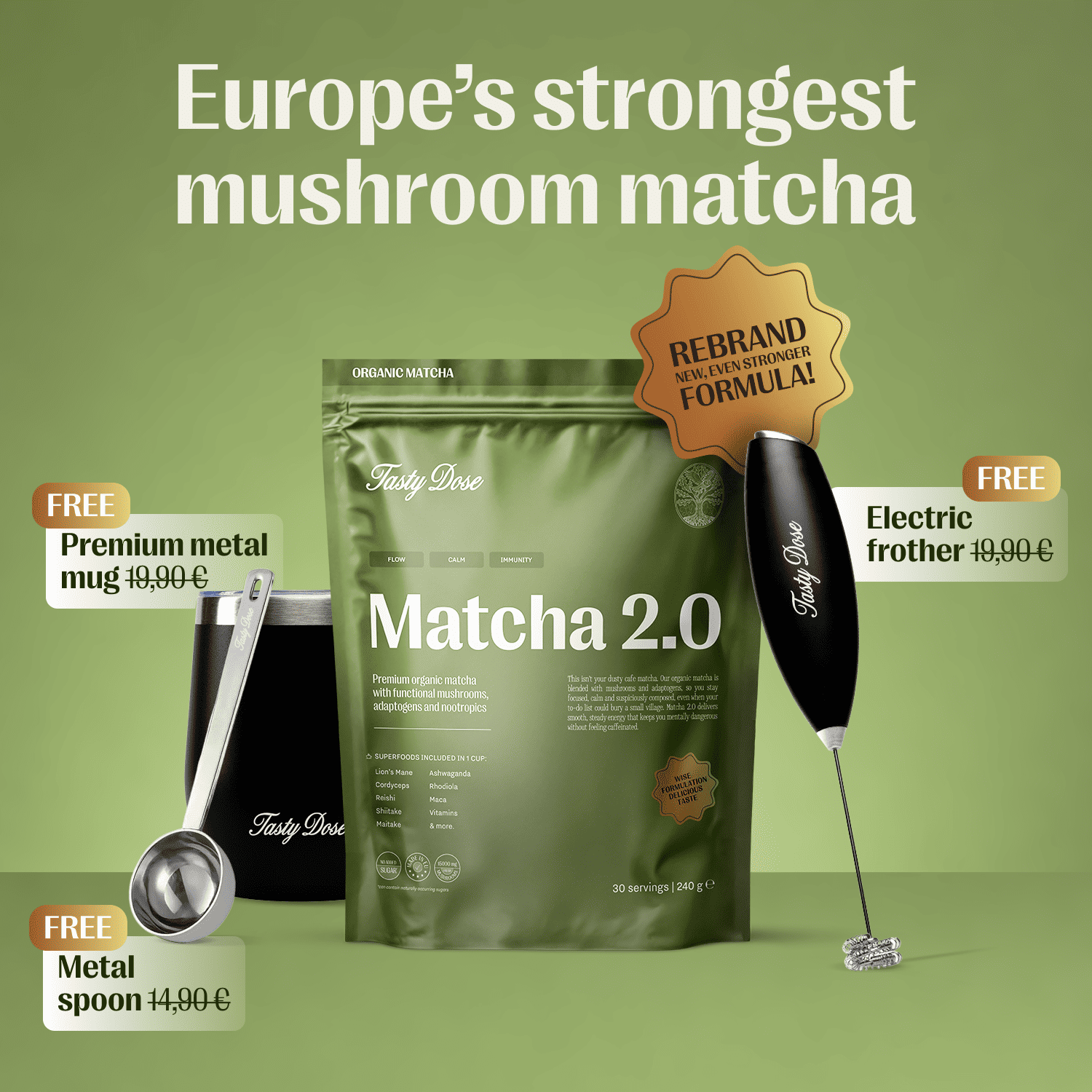 Matcha 2.0 - Starter Pack – Tasty Dose