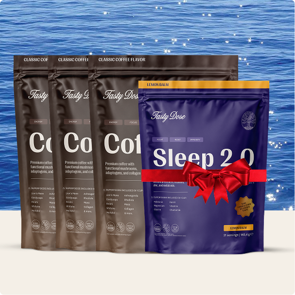 3x COFFEE & 🎁 ΔΩΡΕΑΝ SLEEP