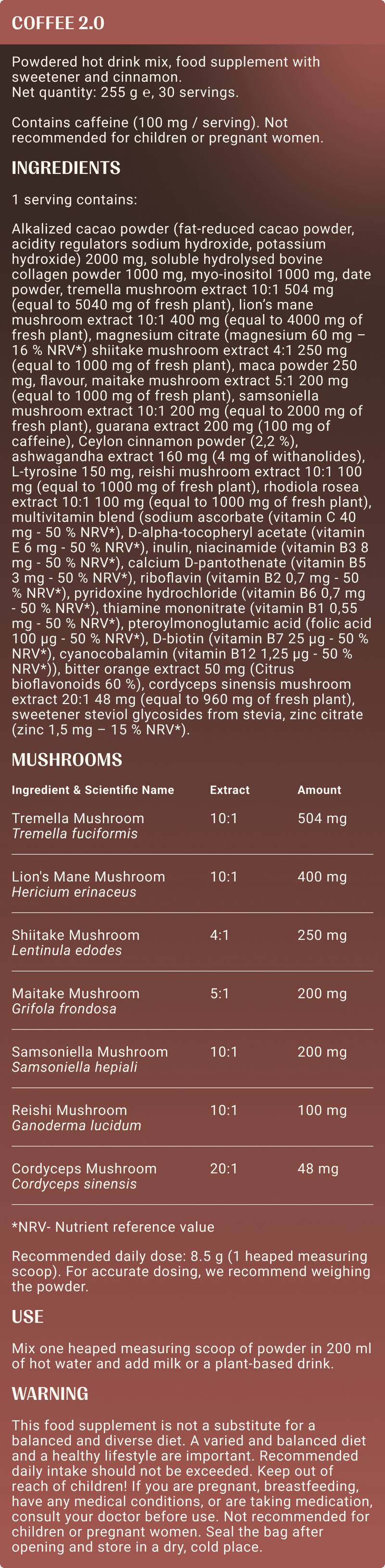 Cacao & Cinnamon