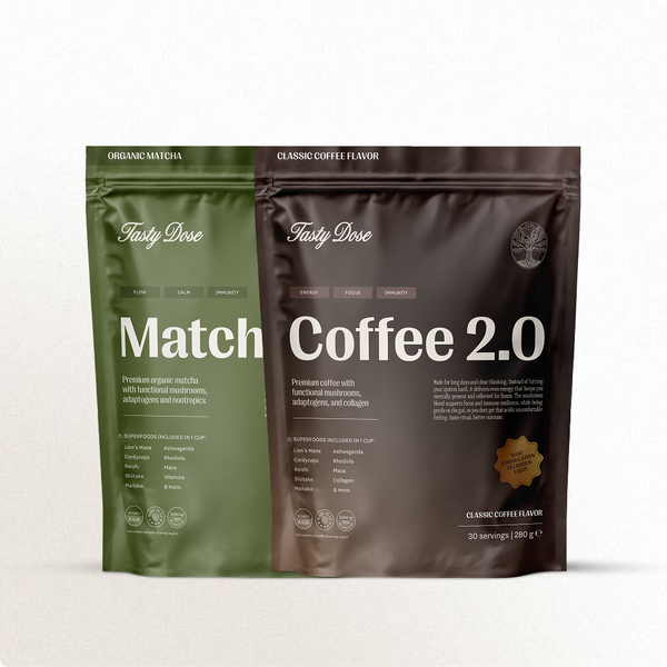 Coffee 2.0 + Matcha 2.0