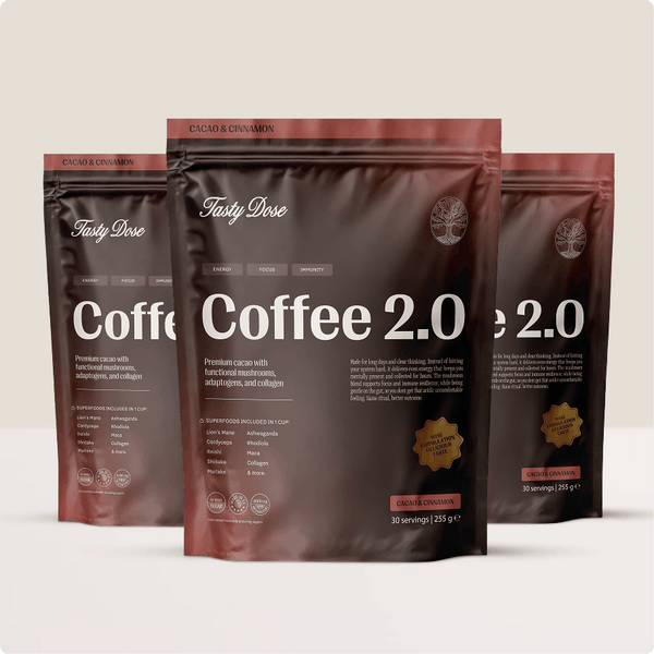 3x Coffee 2.0 - Kakao & Skořice