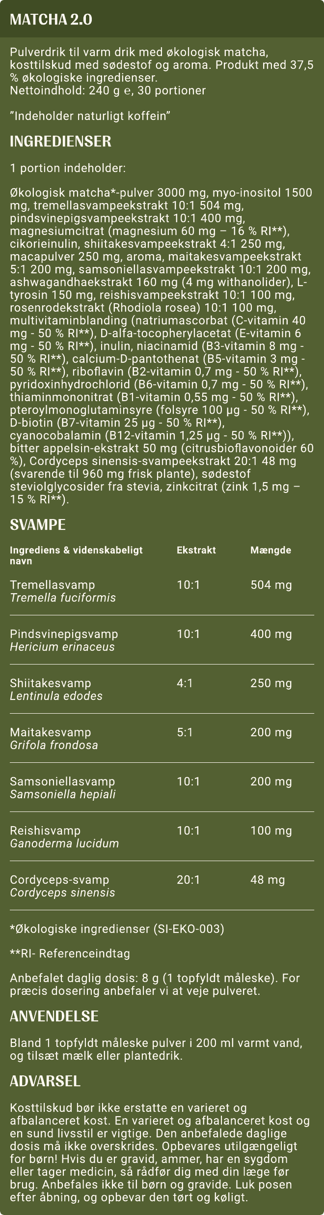 Organic Matcha