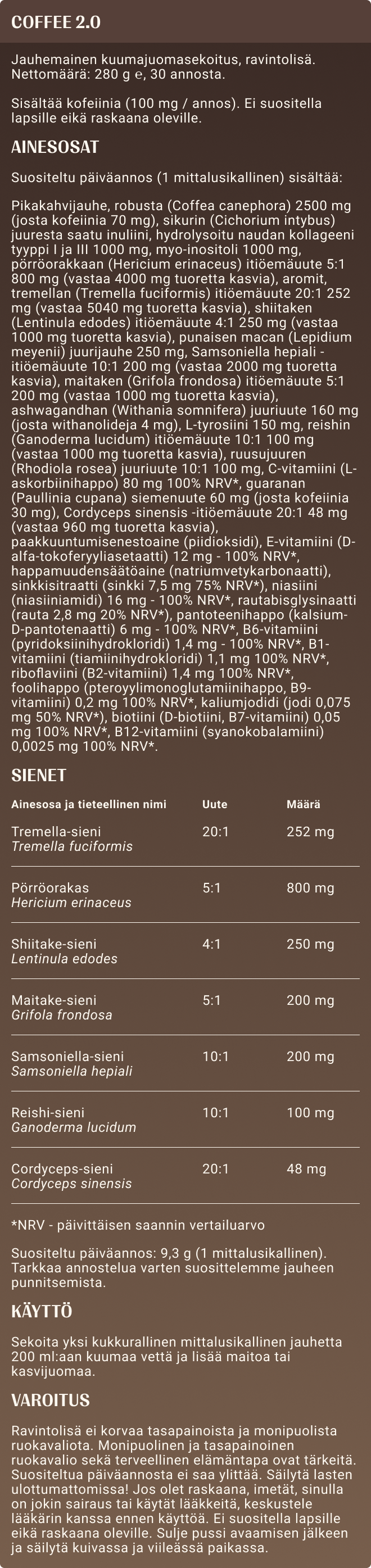 Klassinen kahvi