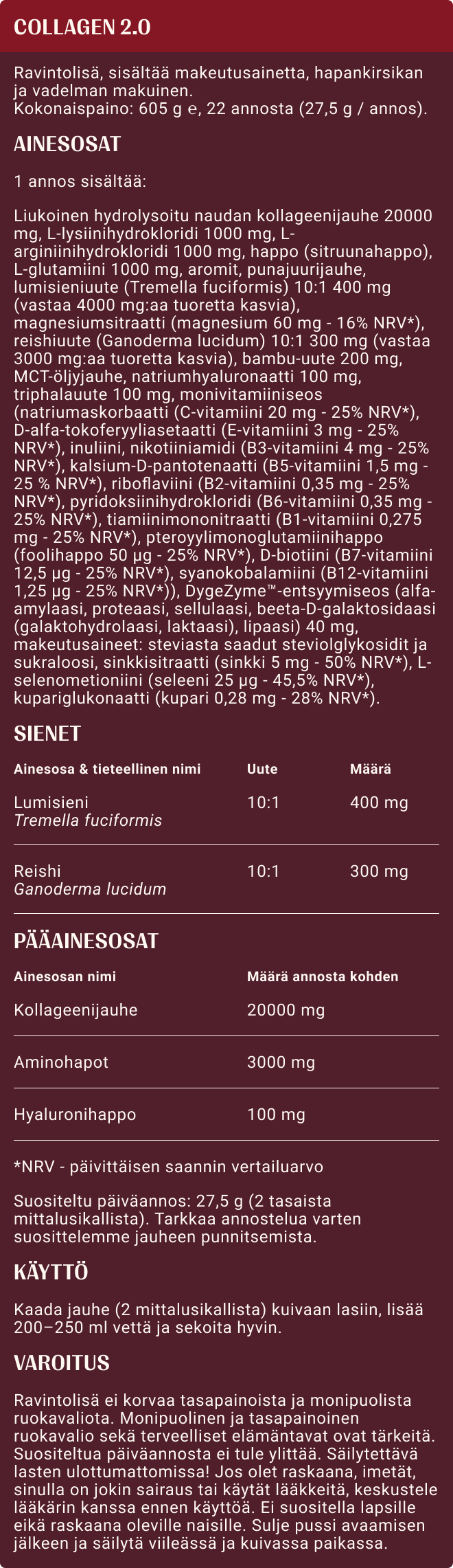 Hapankirsikka & vadelma