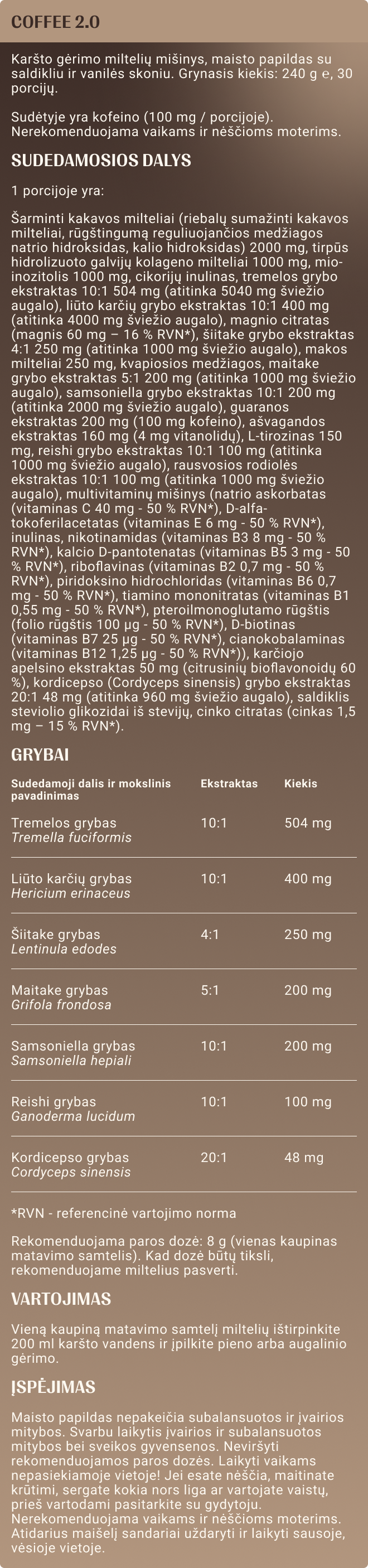 Kakava & vanilė