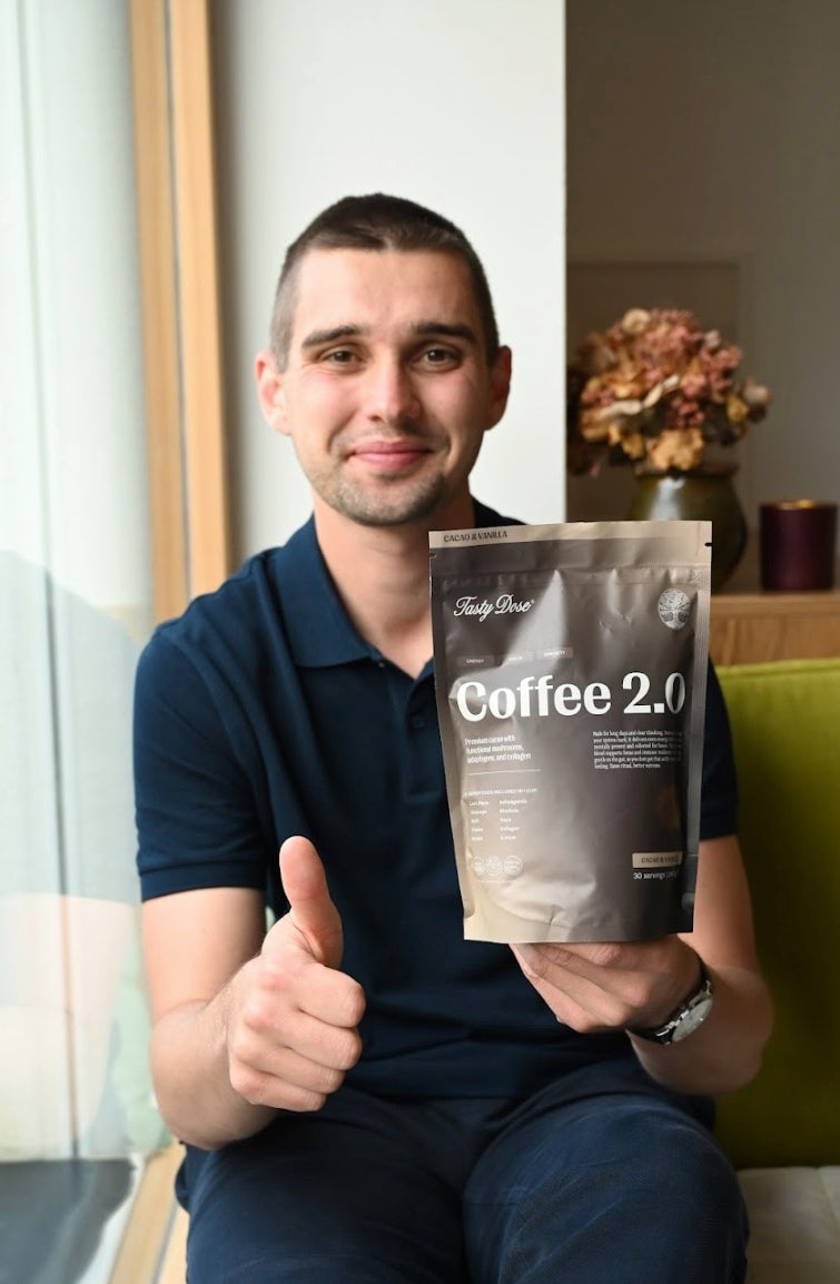 A man making his morning Coffee 2.0